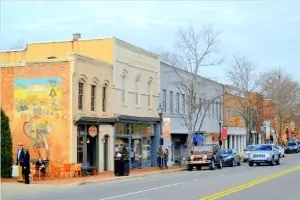 downtown davidson nc