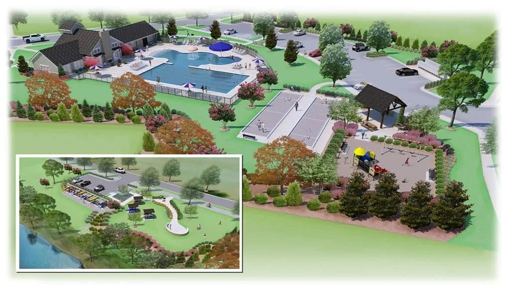 Atwater Landing Amenity Center Rendering