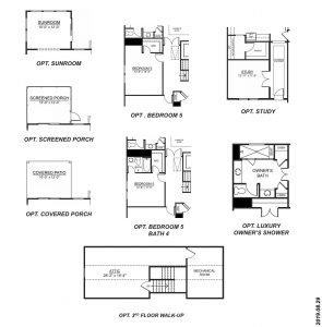 DR Horton Hampshire Plan Options